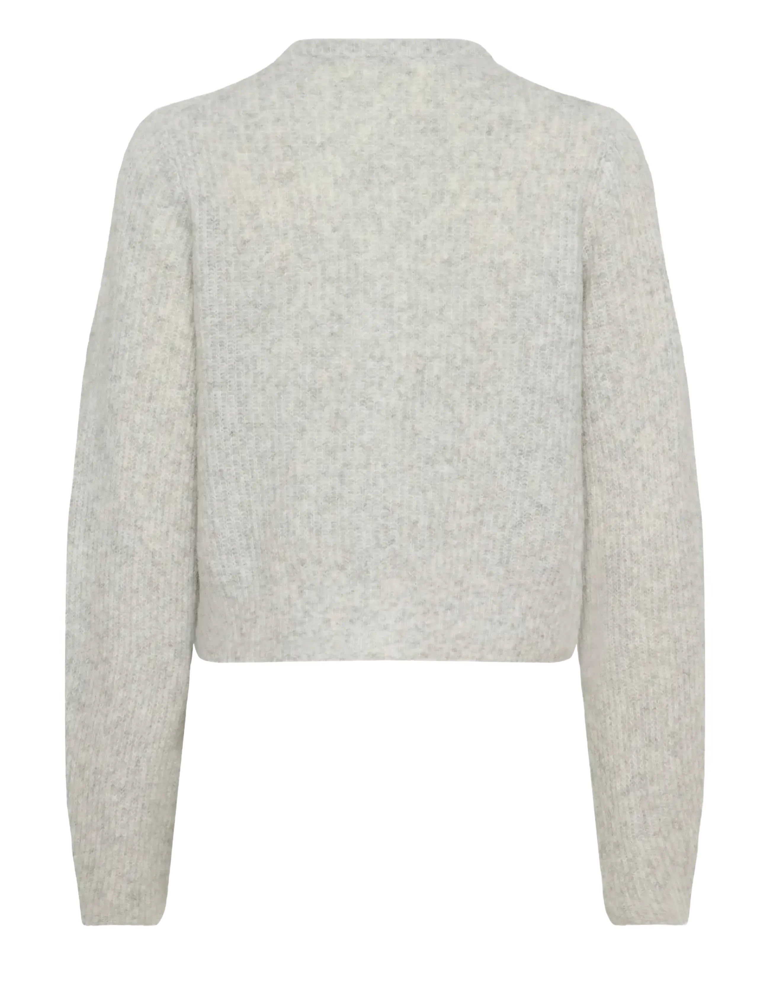 InWear - NIASIW CARDIGAN - cardigans - new light grey melange - 2