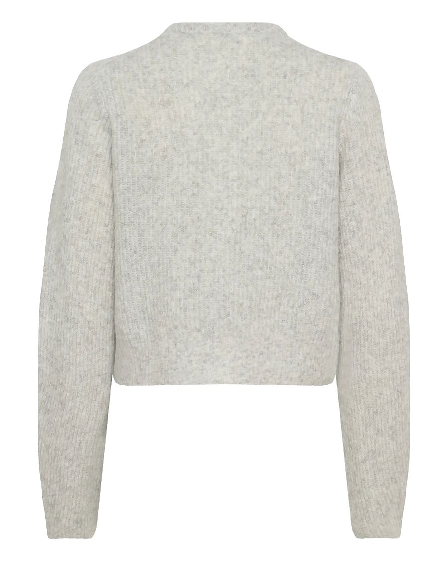 InWear - NIASIW CARDIGAN - cardigans - new light grey melange - 2