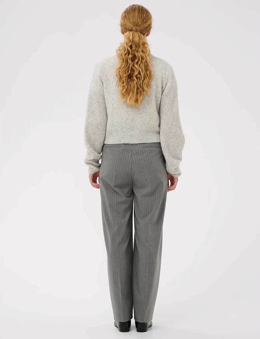 InWear - NIASIW CARDIGAN - cardigans - new light grey melange - 4