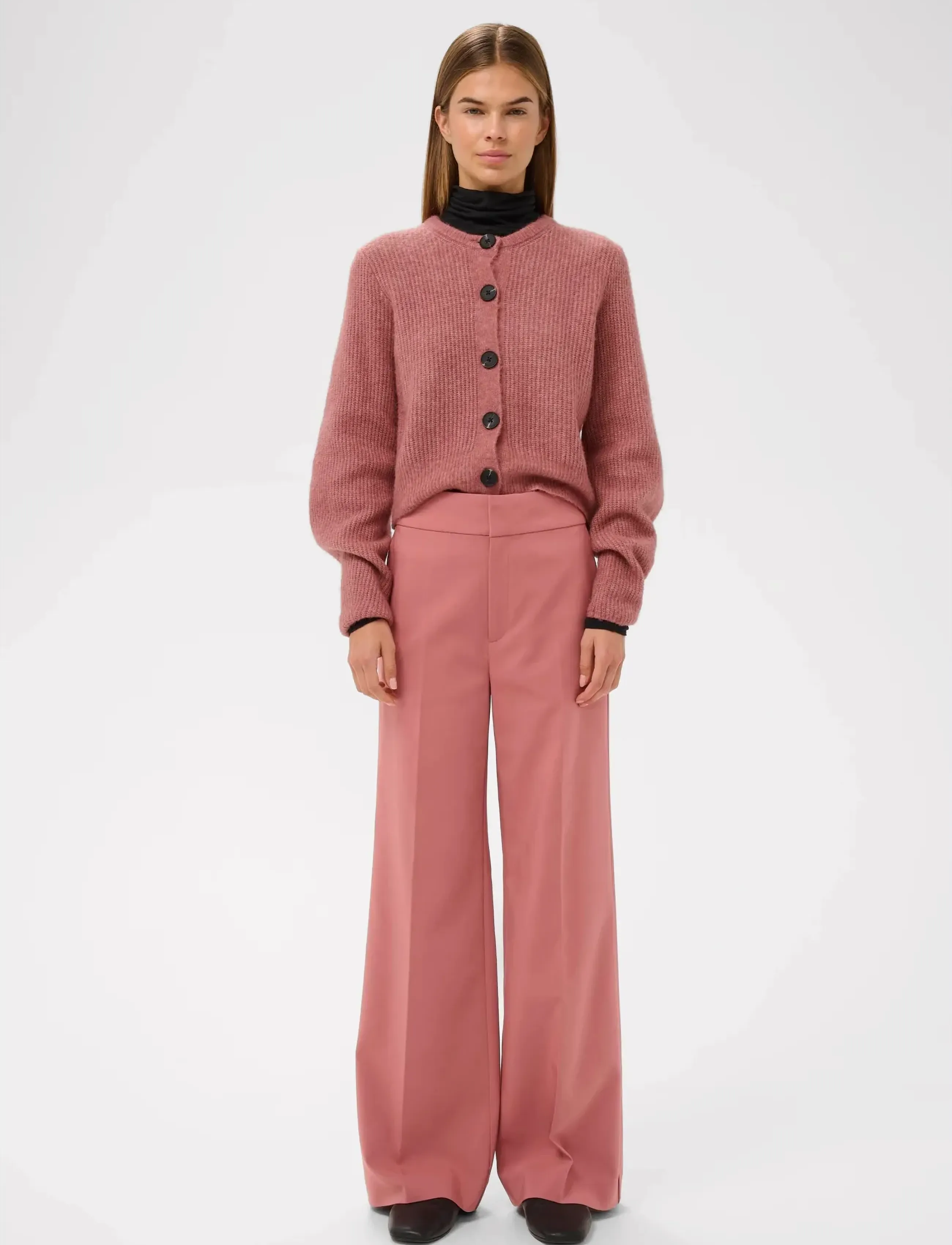 InWear - NIASIW CARDIGAN - cardigans - withered rose - 3