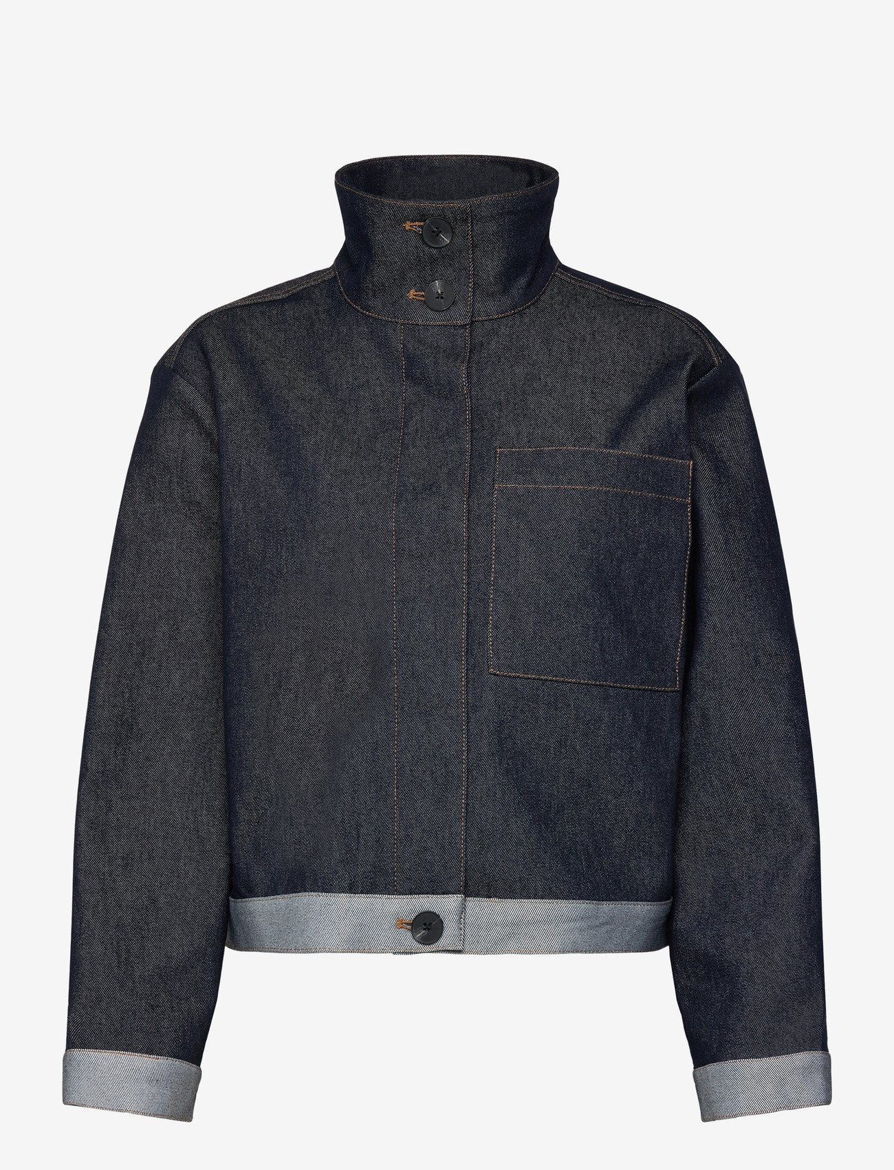 InWear - DEIRDRAIW JACKET - teksatagid - dark blue denim - 1