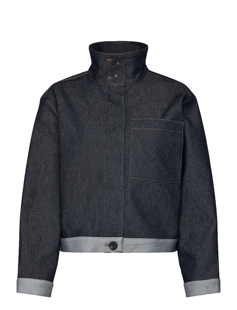 InWear - DEIRDRAIW JACKET - jeansjacken - dark blue denim - 1