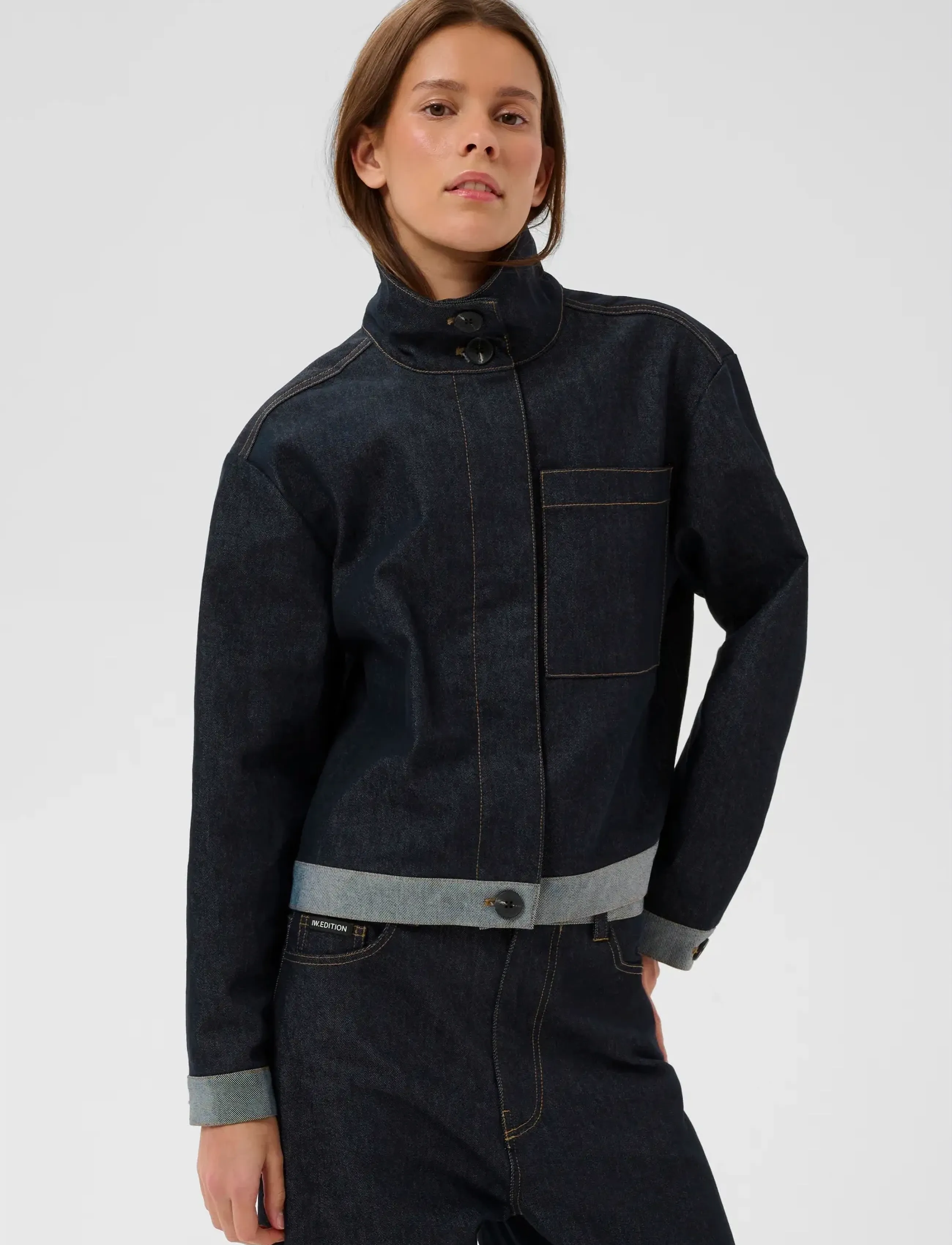 InWear DEIRDRAIW JACKET - Transitional Layering - DARK BLUE DENIM / navy