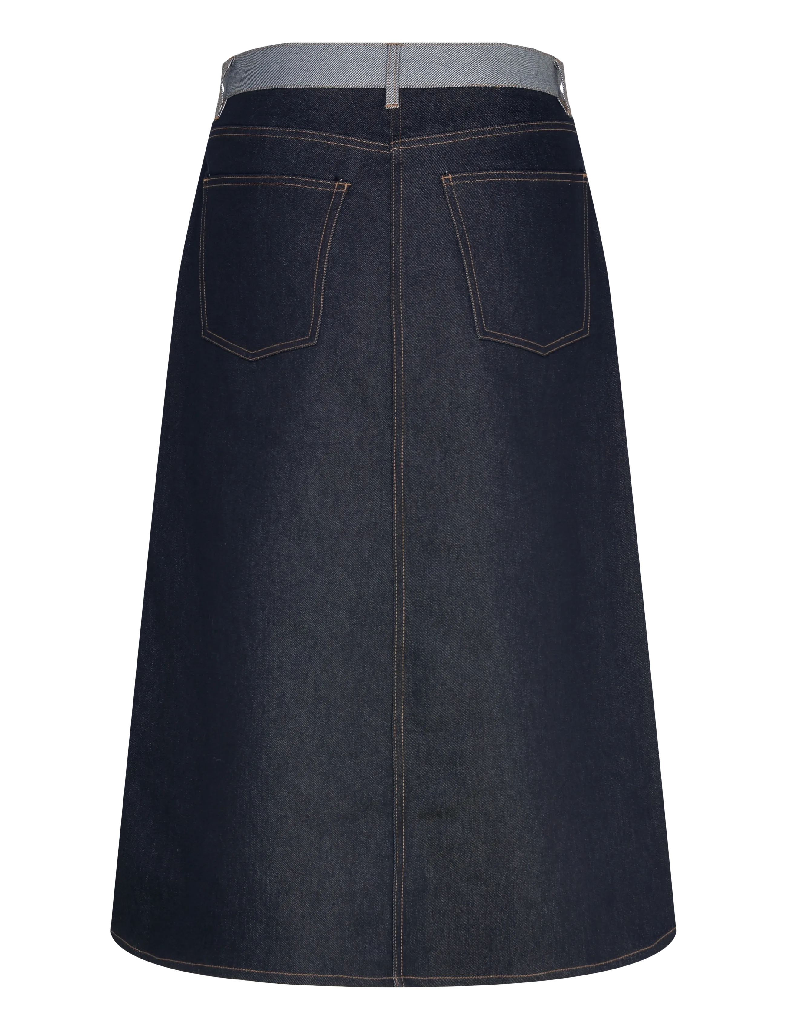 InWear - DEIRDRAIW DENIM SKIRT - jupes en jeans - dark blue denim - 2