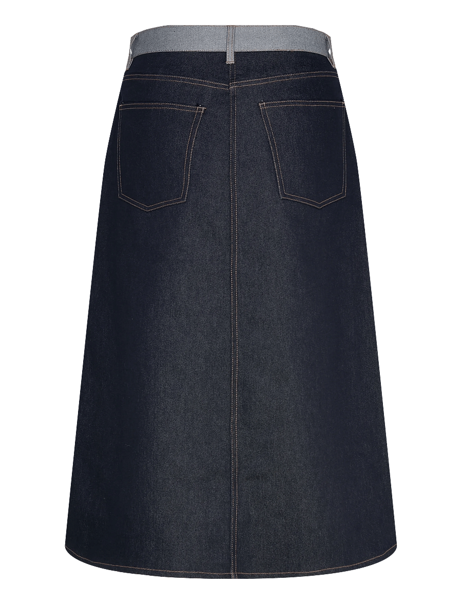 InWear - DEIRDRAIW DENIM SKIRT - denimnederdele - dark blue denim - 2