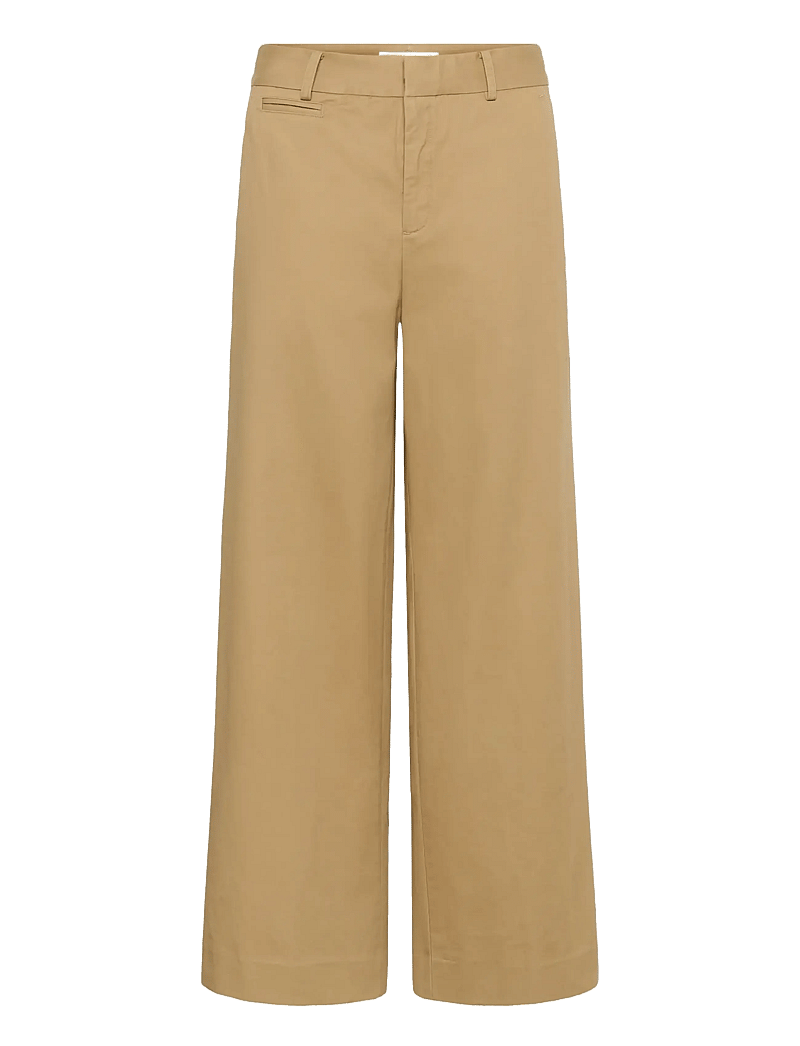 InWear - DIAZIW WIDE PANTS - wide leg trousers - latte - 1