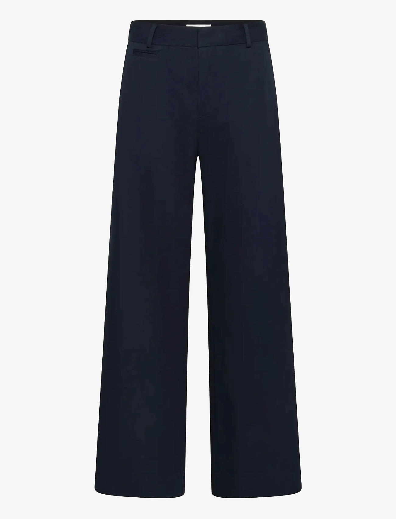 InWear - DIAZIW WIDE PANTS - wide leg trousers - midnight magic - 1
