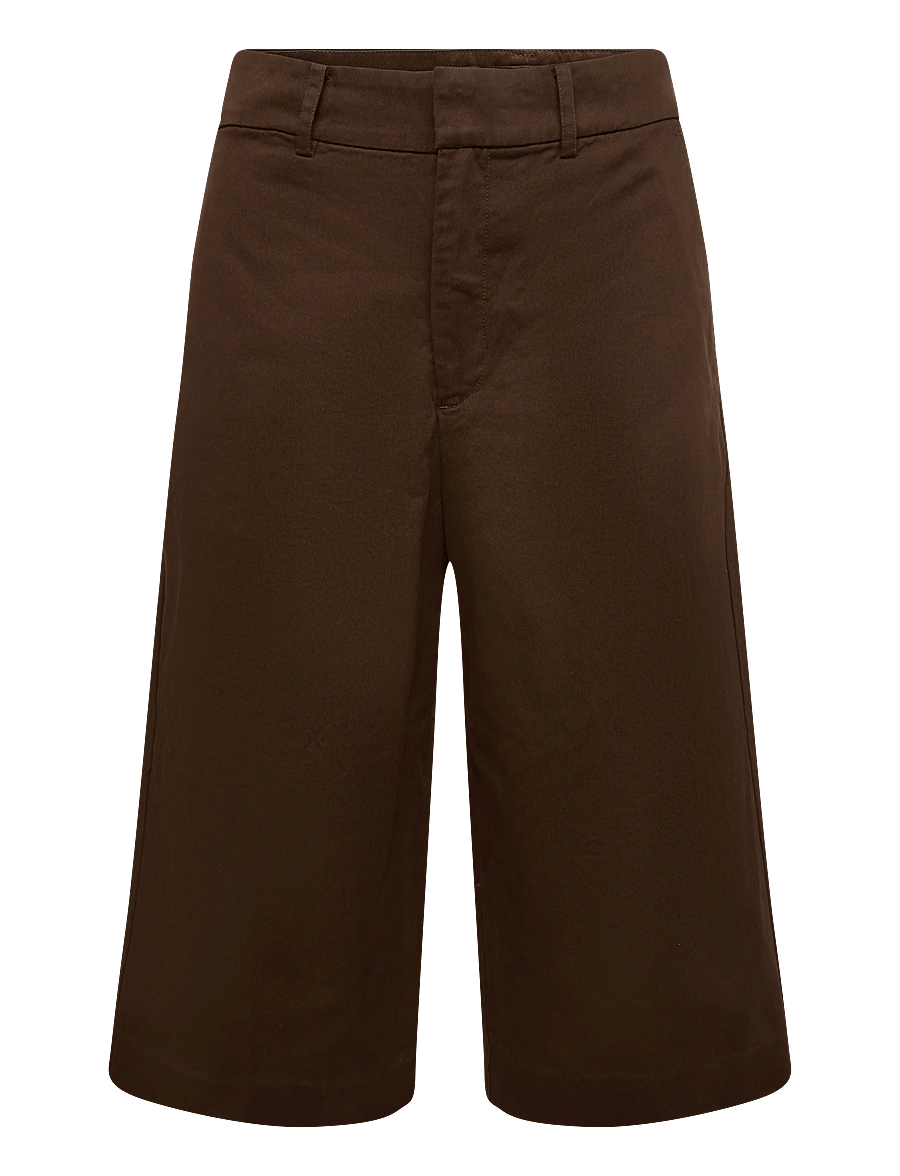 InWear - DIAZIW CULOTTE PANTS - culottes - chocolate brown - 1