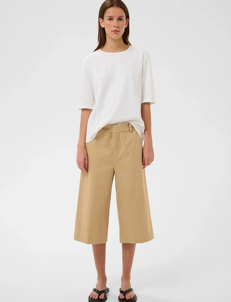 InWear - DIAZIW CULOTTE PANTS - culottes - latte - 3