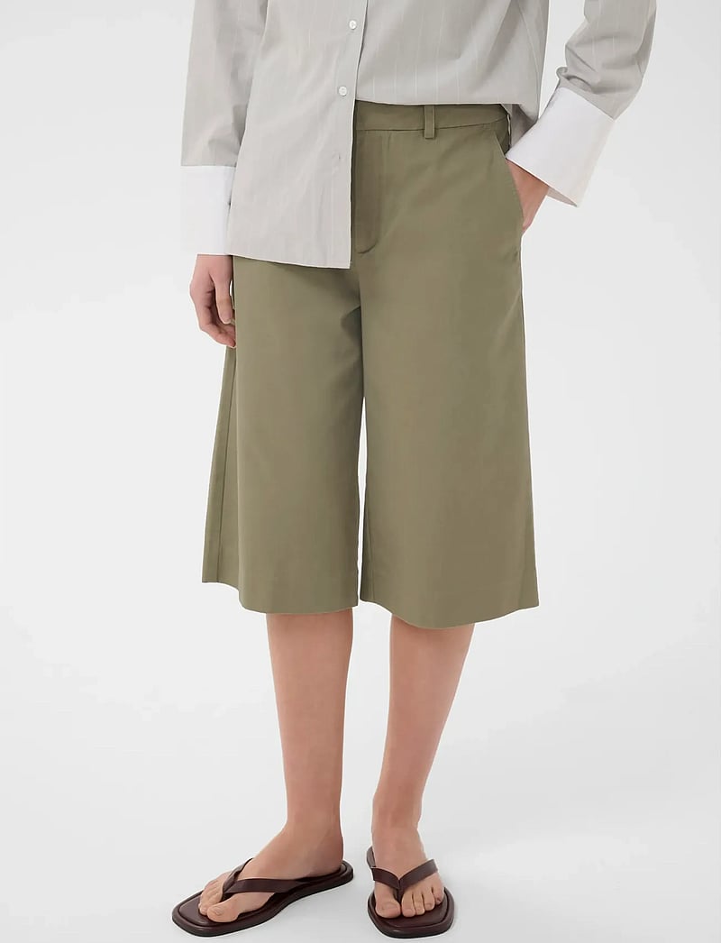 InWear - DIAZIW CULOTTE PANTS - culottes - mulled basil - 0