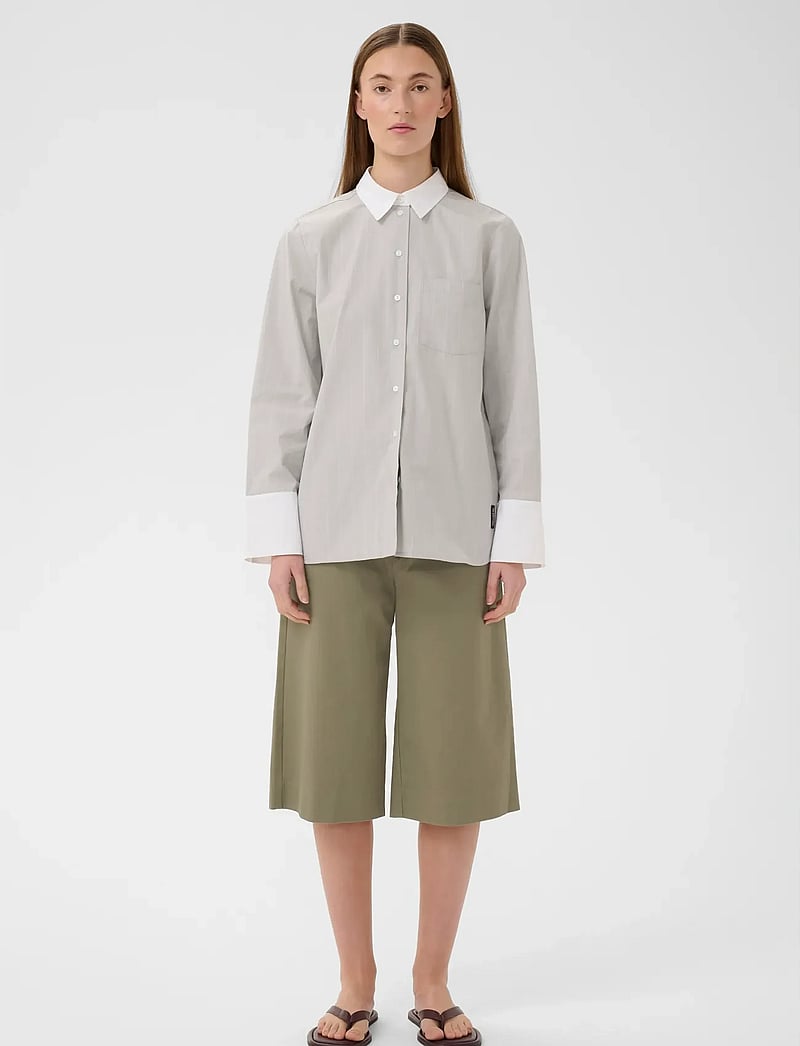 InWear - DIAZIW CULOTTE PANTS - culottes - mulled basil - 3