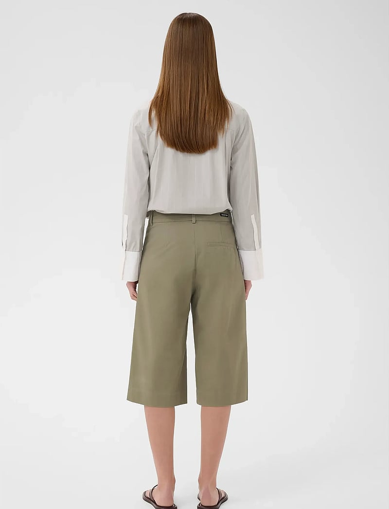 InWear - DIAZIW CULOTTE PANTS - culottes - mulled basil - 4