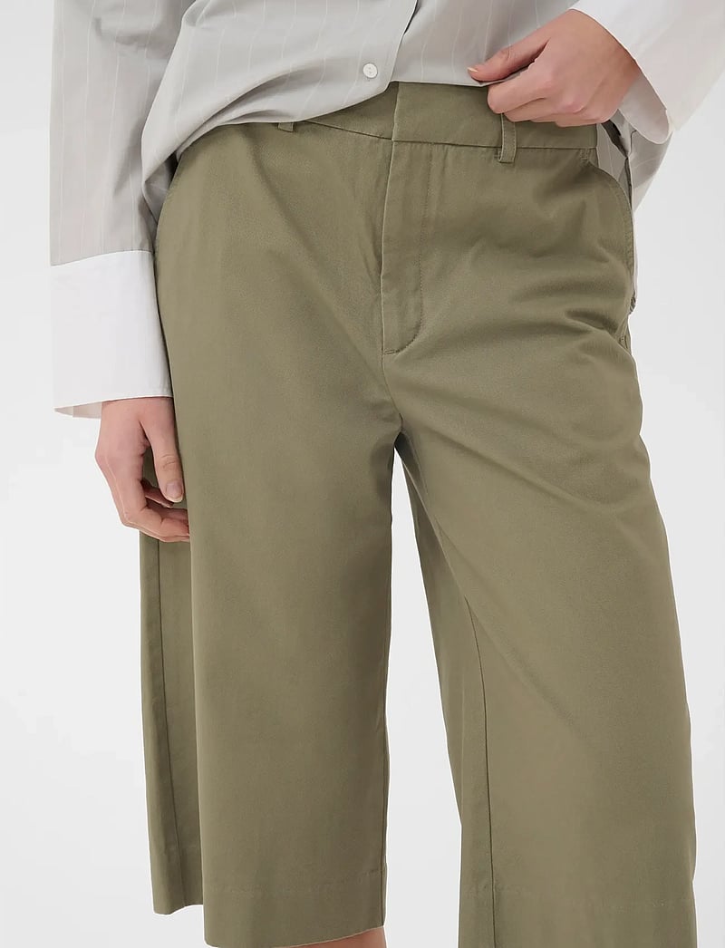 InWear - DIAZIW CULOTTE PANTS - culottes - mulled basil - 5