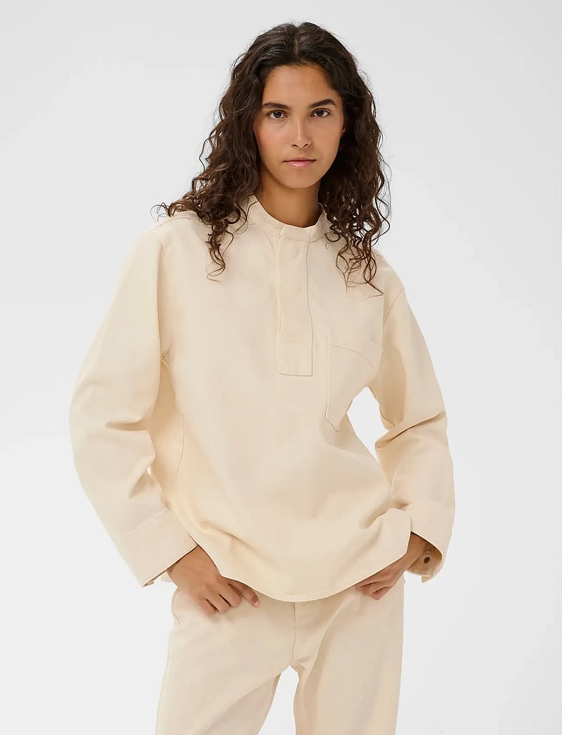 InWear - DILYSIW SHIRT - langärmlige hemden - ecru melange - 0