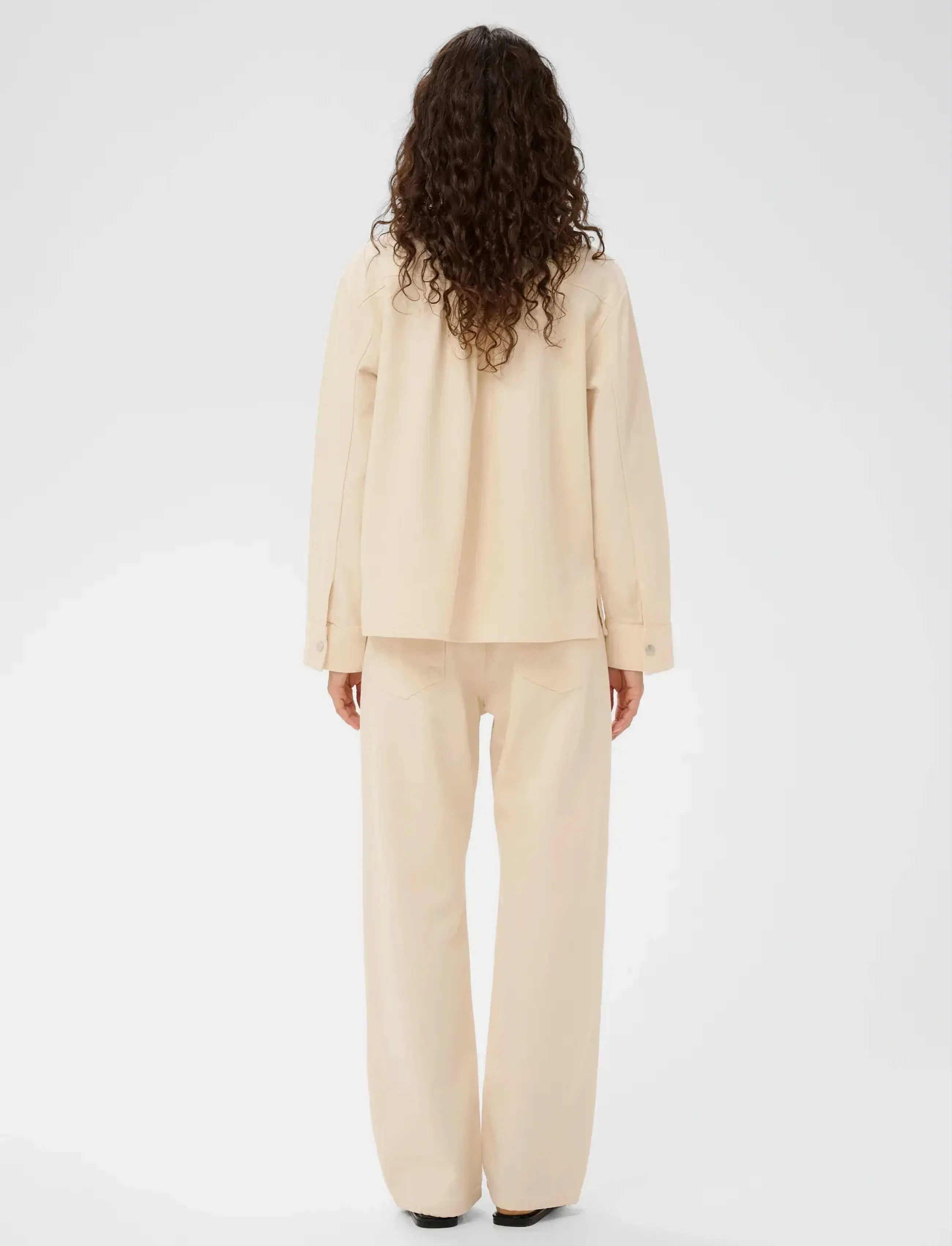 InWear - DILYSIW SHIRT - pikkade varrukatega särgid - ecru melange - 4