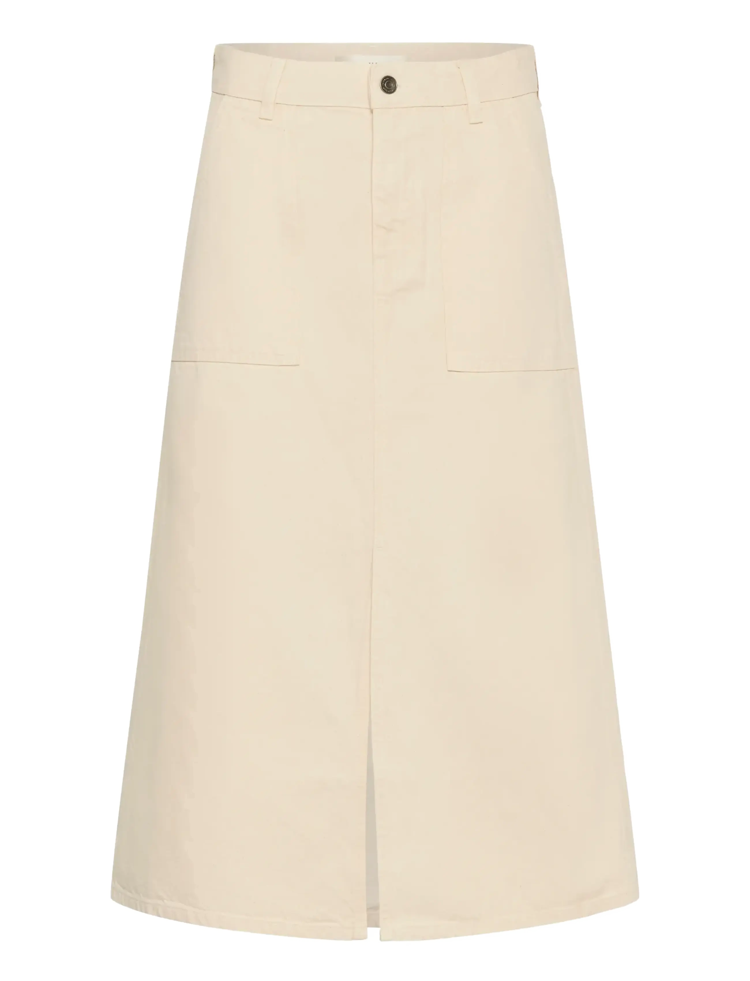 InWear DILYSIW SKIRT - Tøj - ECRU MELANGE / cream