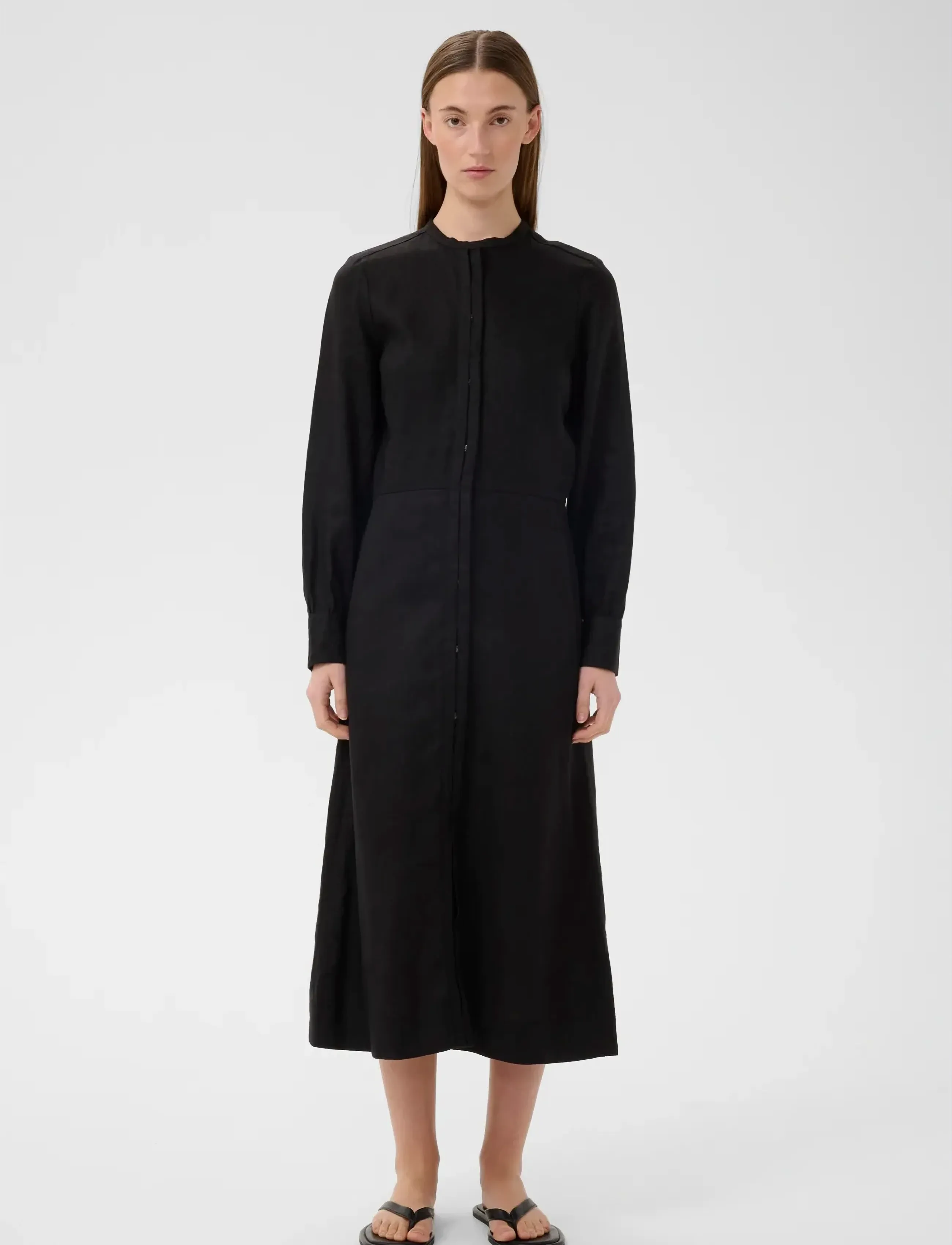 InWear - DILANAIW DRESS - skjortekjoler - black - 3