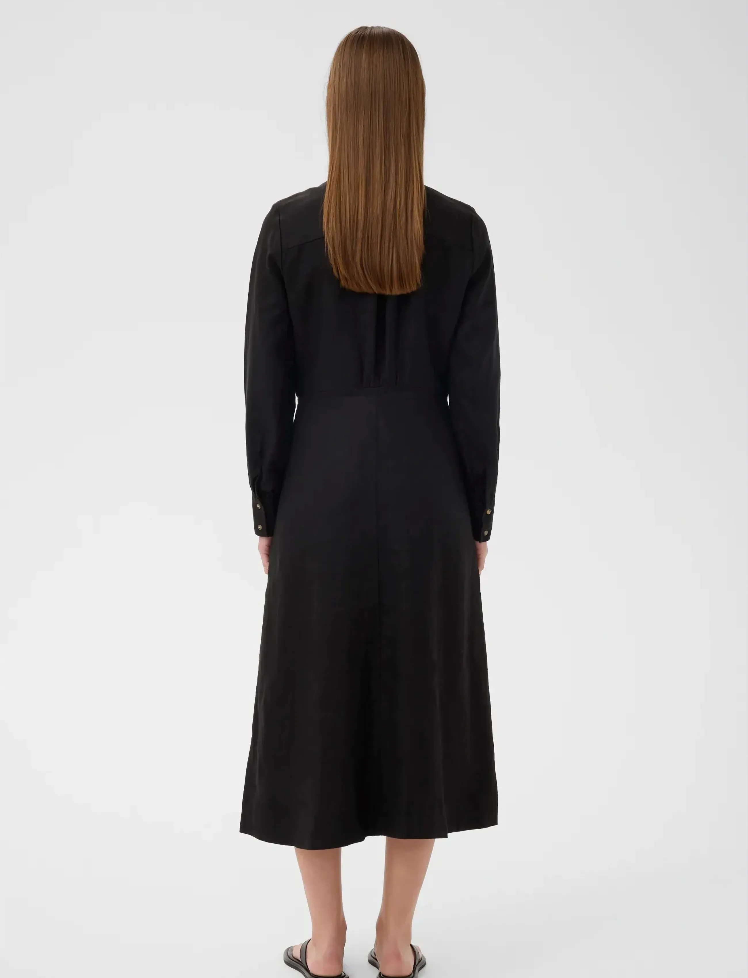 InWear - DILANAIW DRESS - skjortekjoler - black - 4