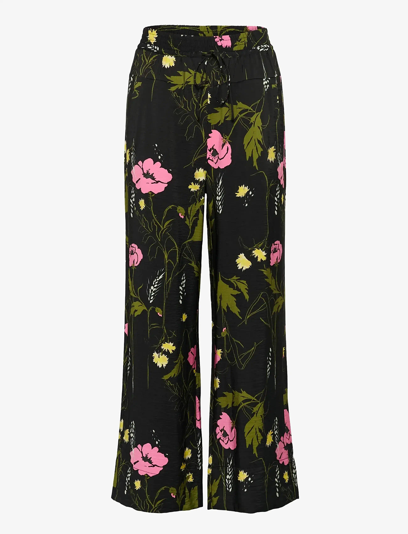 InWear - LUCILLEIW PANT - wide leg trousers - field flower - 1