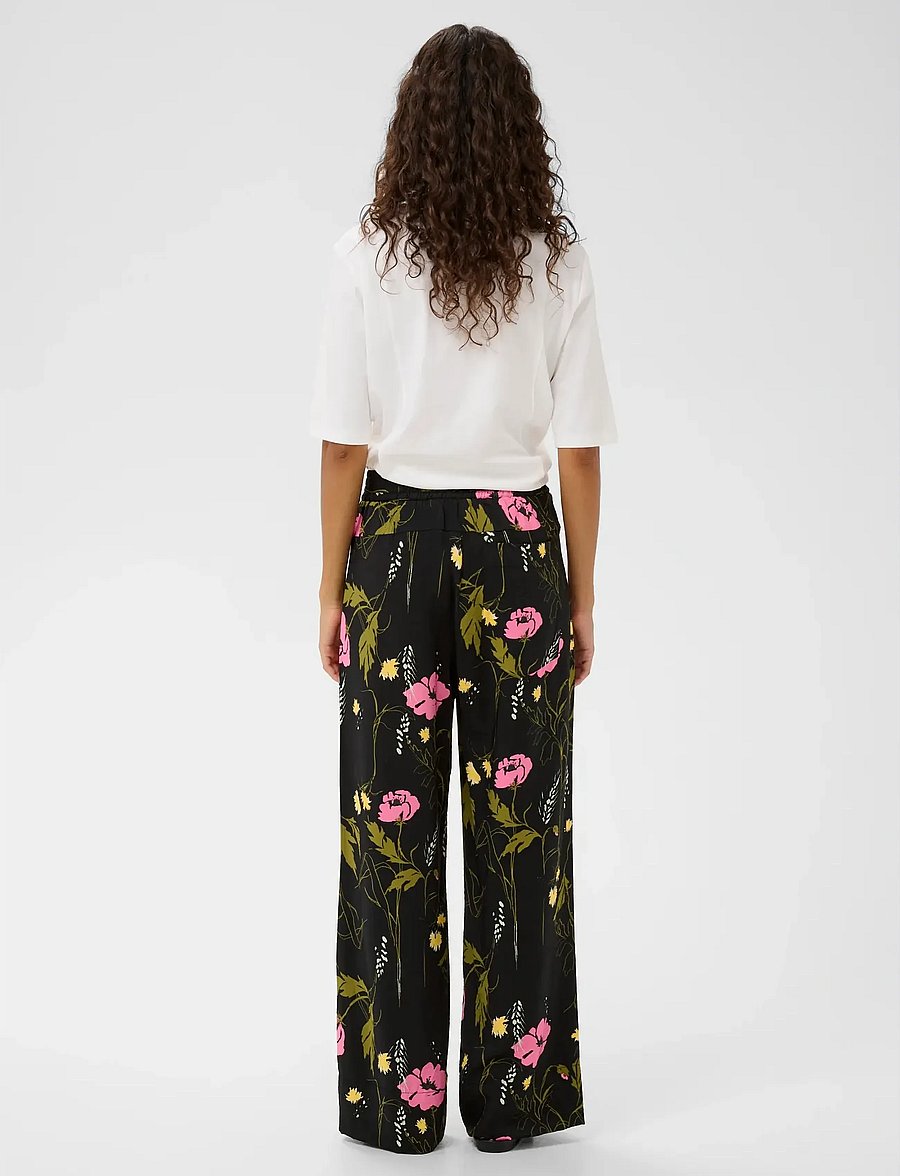 InWear - LUCILLEIW PANT - wijde broeken - field flower - 4