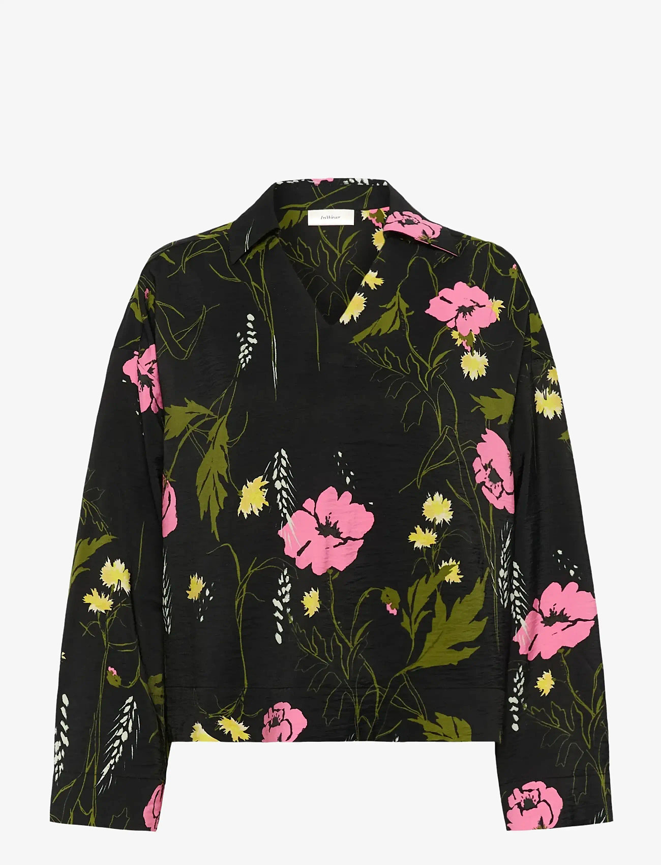 InWear - LUCILLEIW BLOUSE - langærmede bluser - field flower - 1