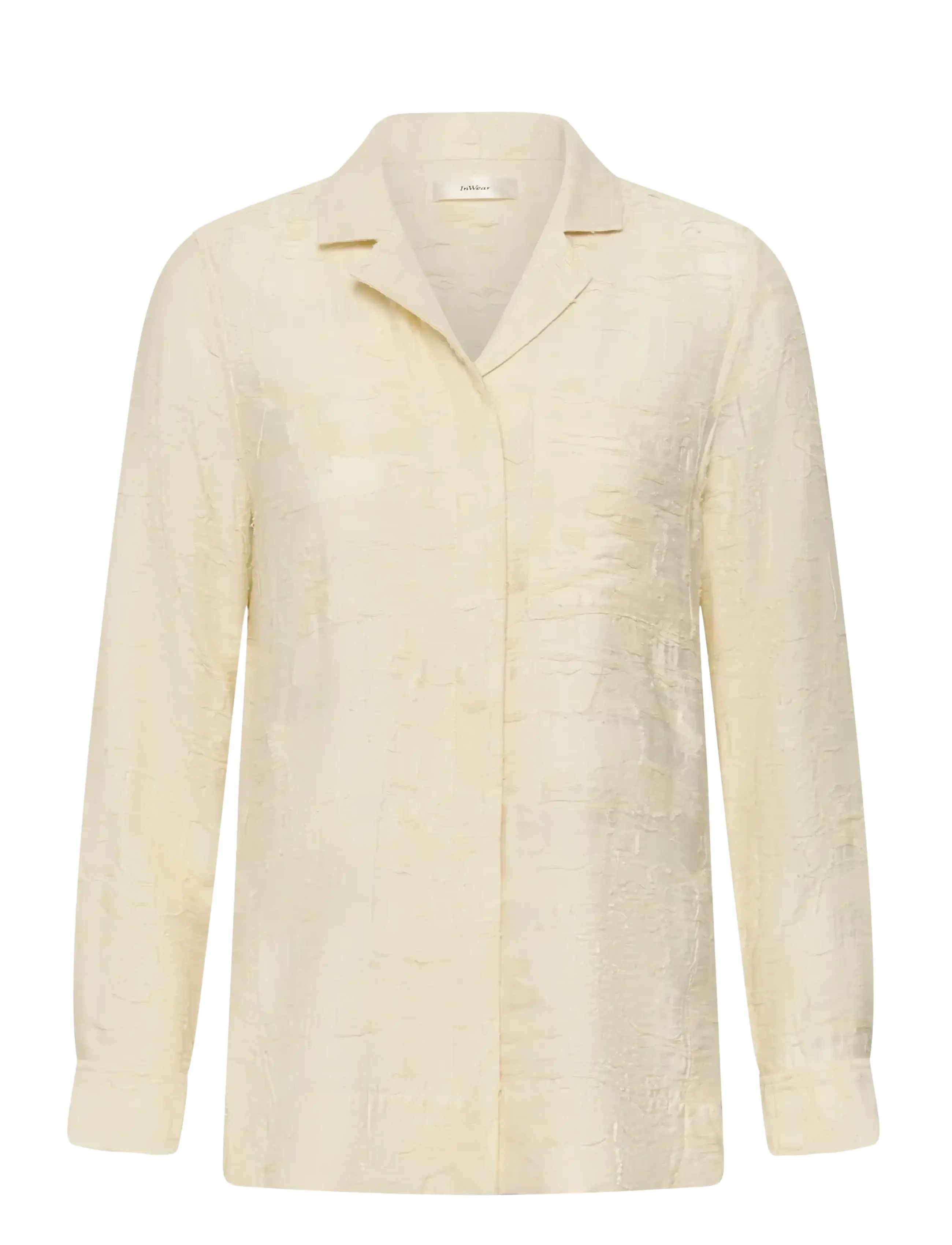 InWear LENNONIW SHIRT - Riided - WHISPER WHITE / cream