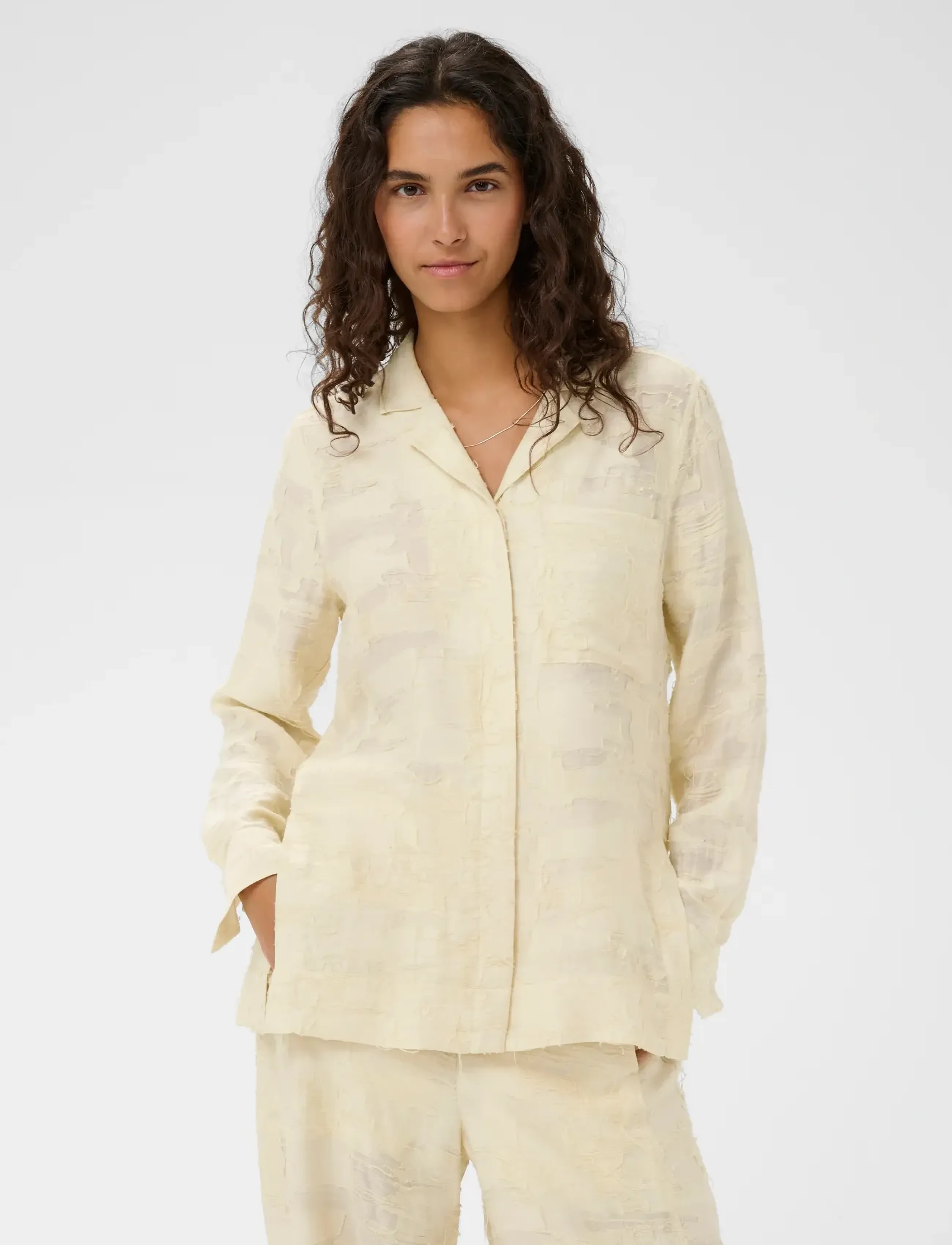 InWear LENNONIW SHIRT - Hemden - WHISPER WHITE / cream