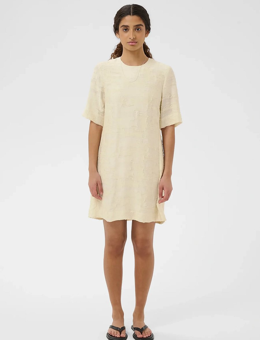 InWear - LENNONIW SHORT DRESS - kurze kleider - whisper white - 3
