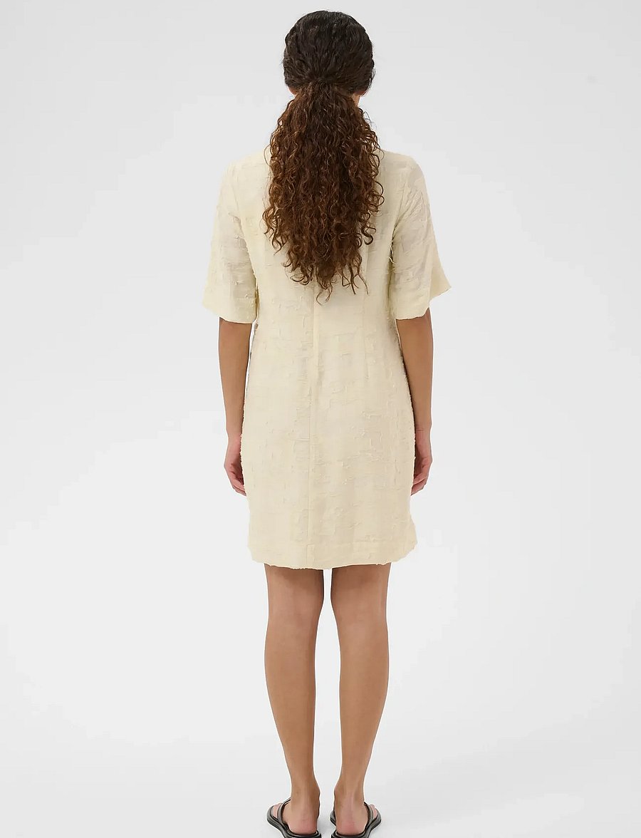 InWear - LENNONIW SHORT DRESS - kurze kleider - whisper white - 4