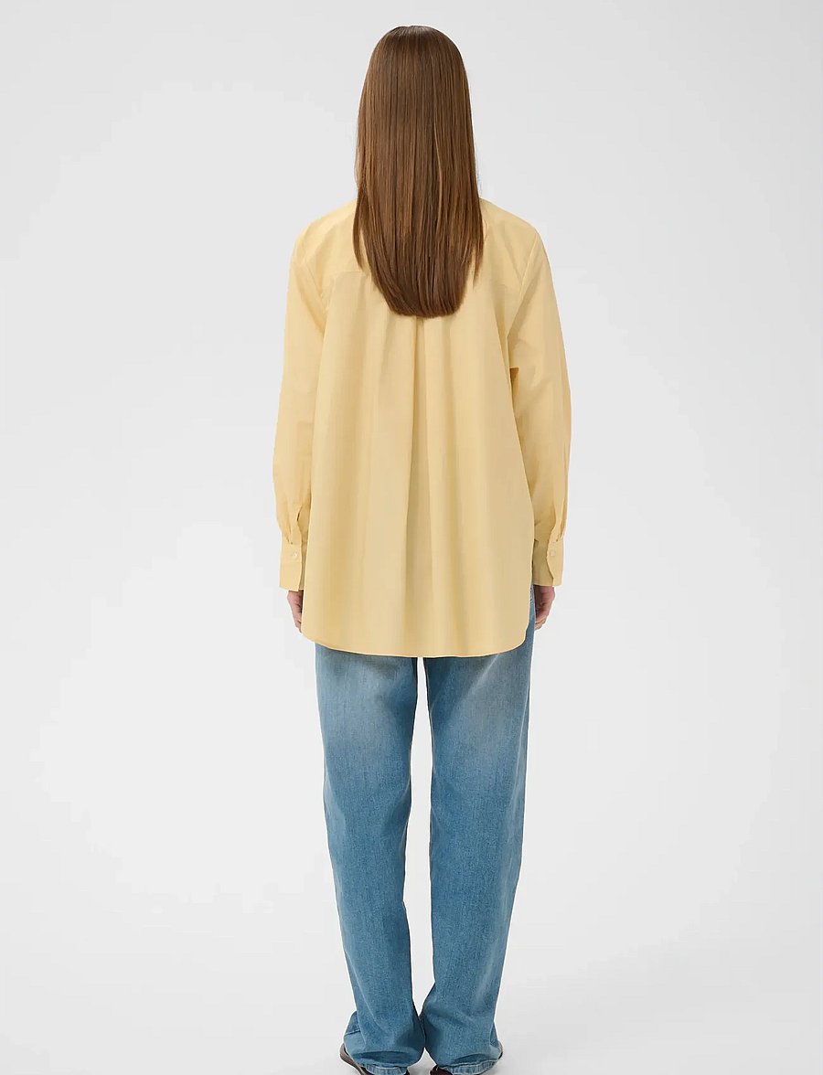 InWear - LELOIW LOOSE SHIRT - langärmlige hemden - chamomile - 4