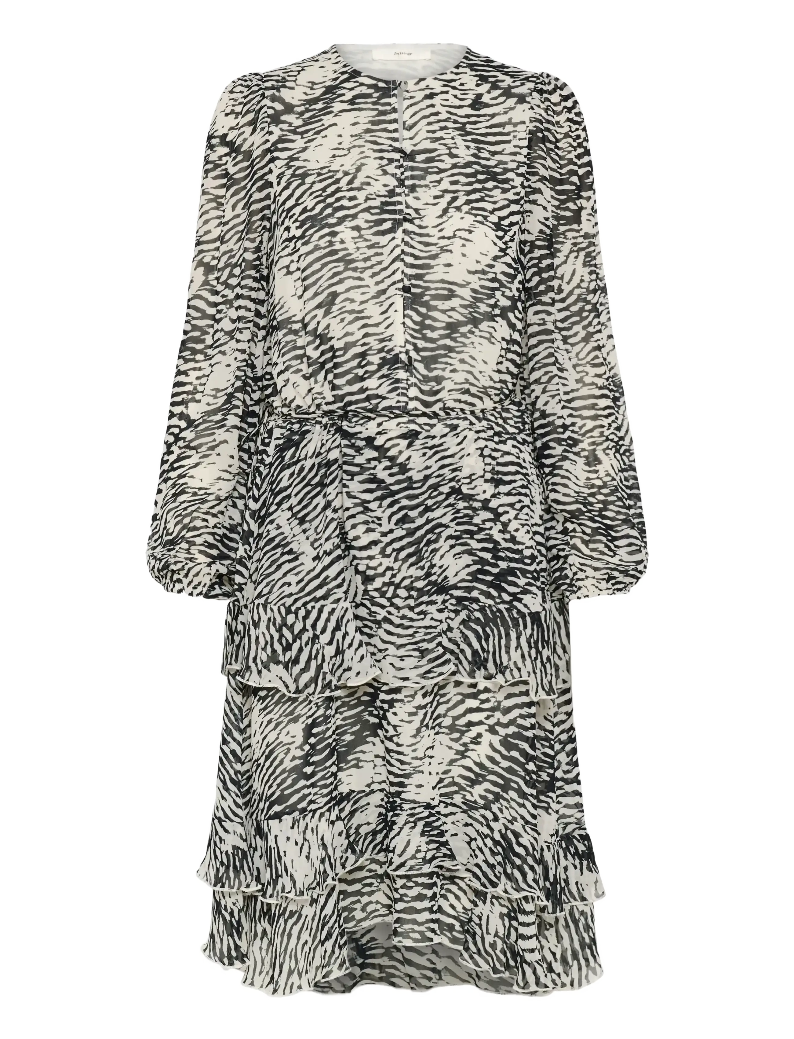 INWEAR Lyoniw Kurz Kleid Schwarz - 34 - Damen