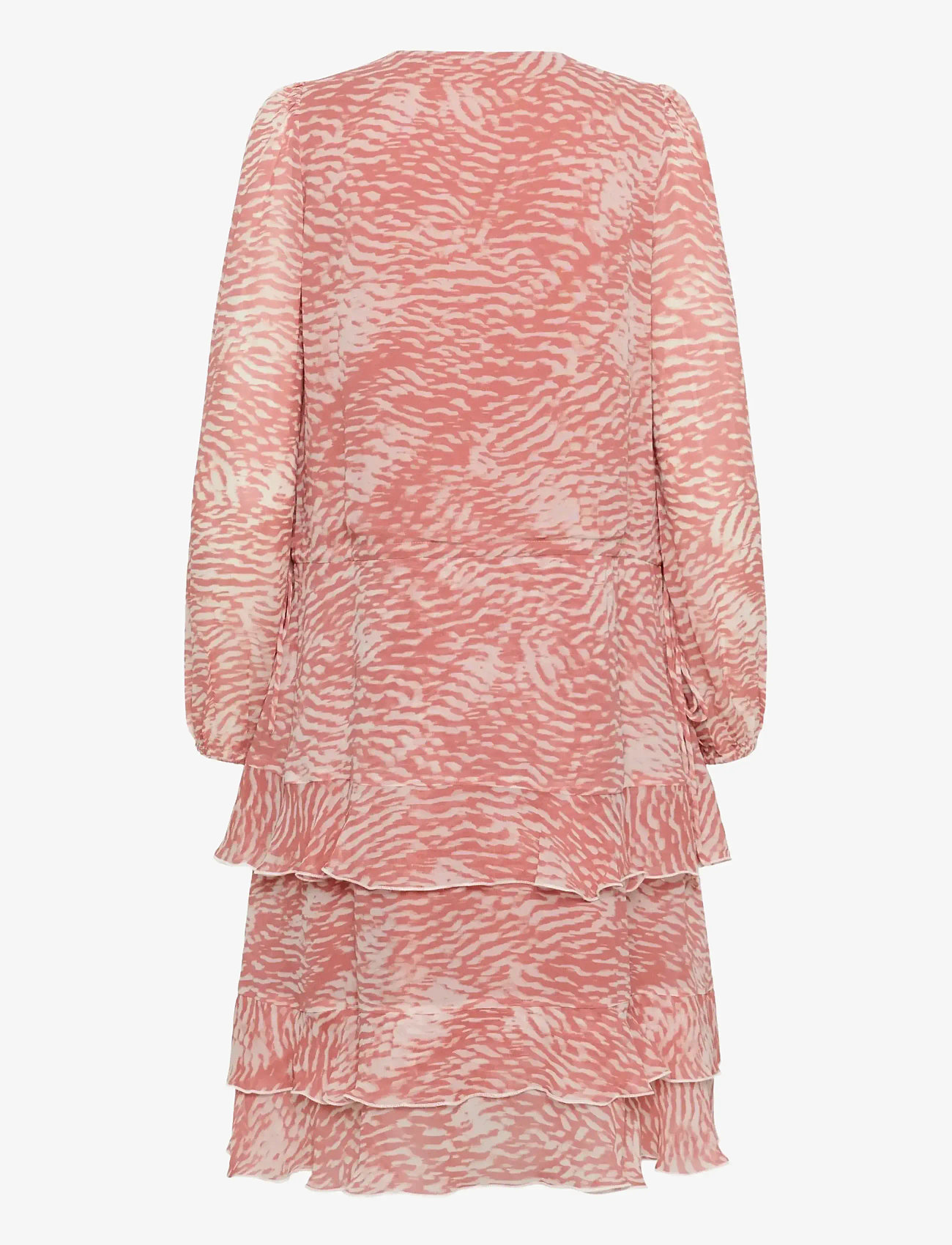 InWear - LYONIW SHORT DRESS - korta klänningar - black wavy structure - 2