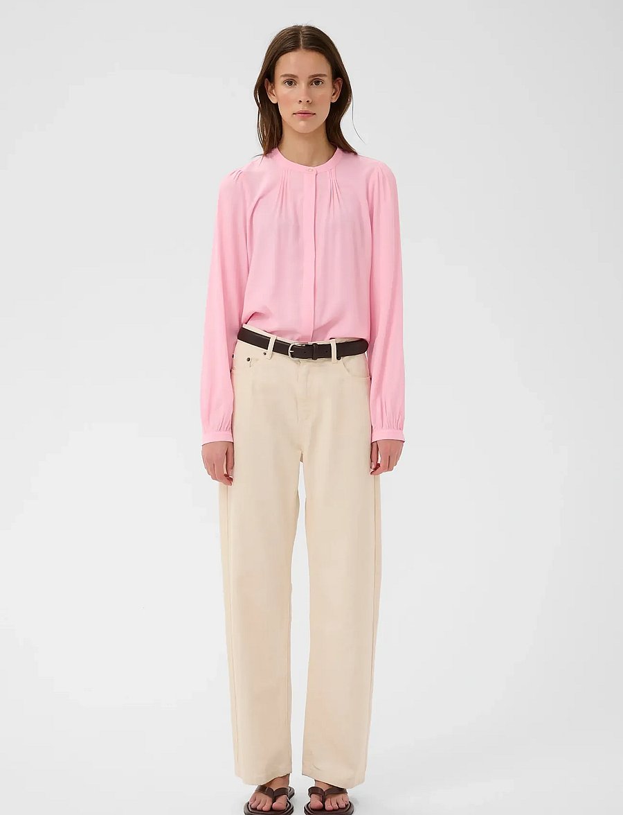 InWear - LEAHIW SHIRT - langärmelige blusen - candy pink - 4