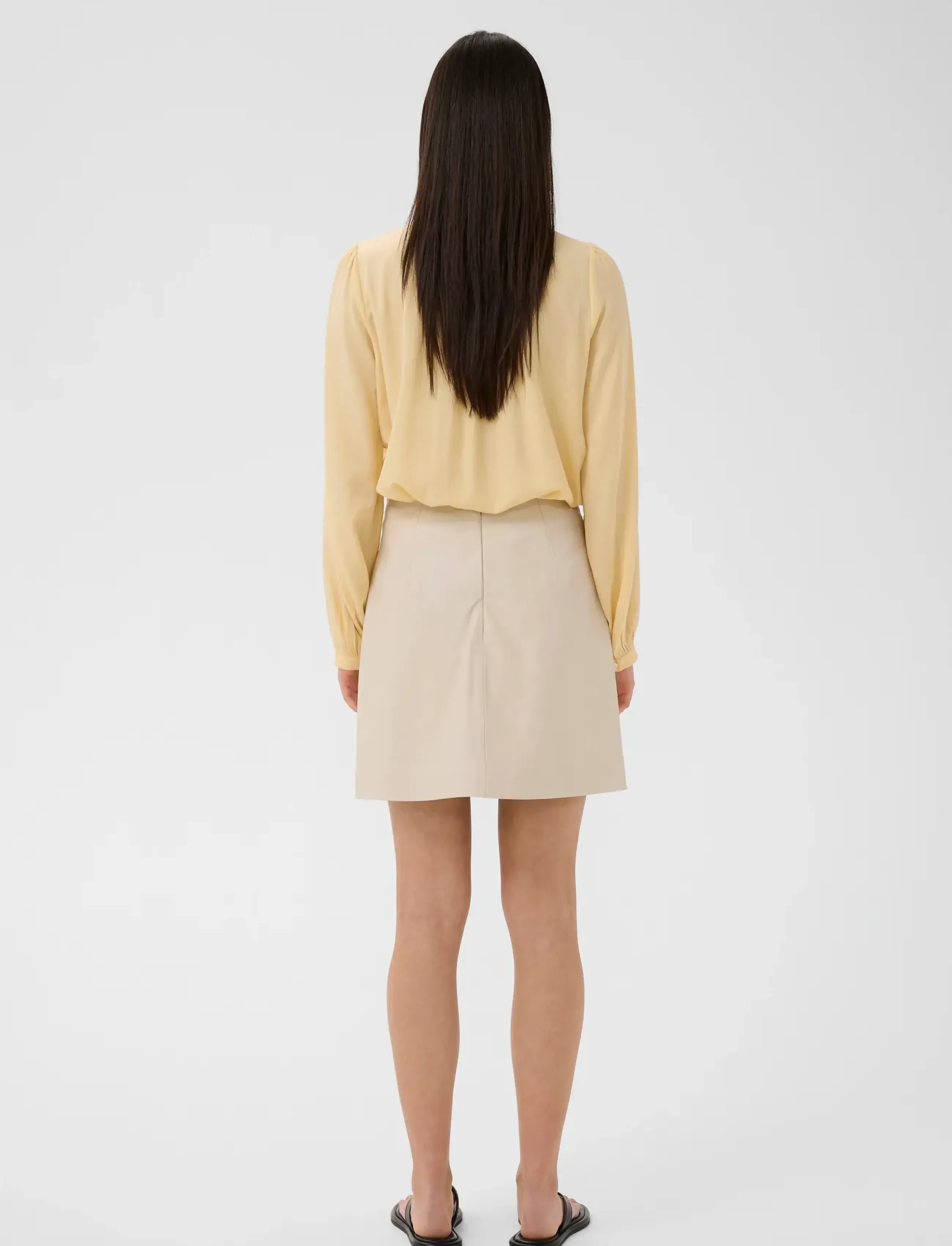 InWear - LEAHIW SHIRT - langærmede bluser - chamomile - 5
