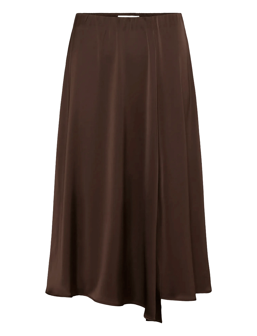 InWear - LAKEIW SKIRT - midi-röcke - coffee bean - 1