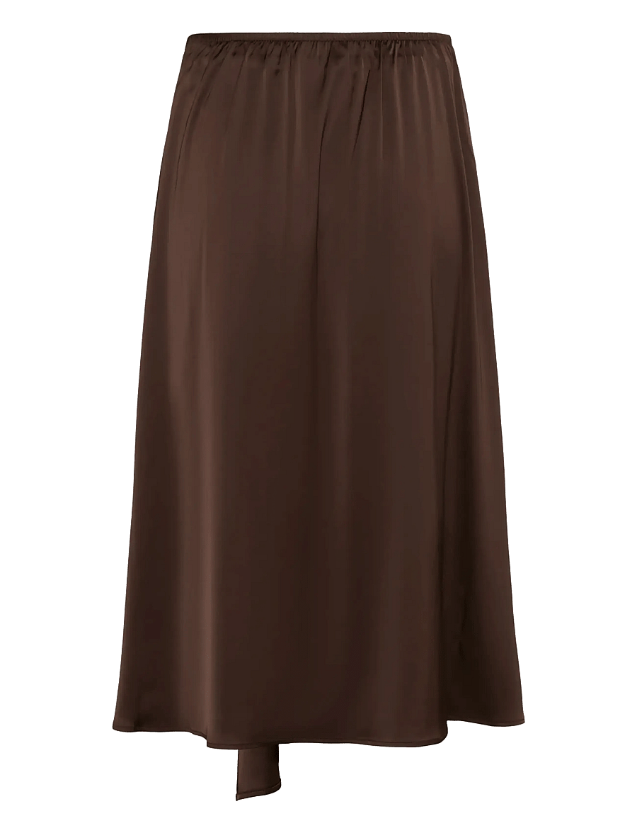InWear - LAKEIW SKIRT - midi-röcke - coffee bean - 2
