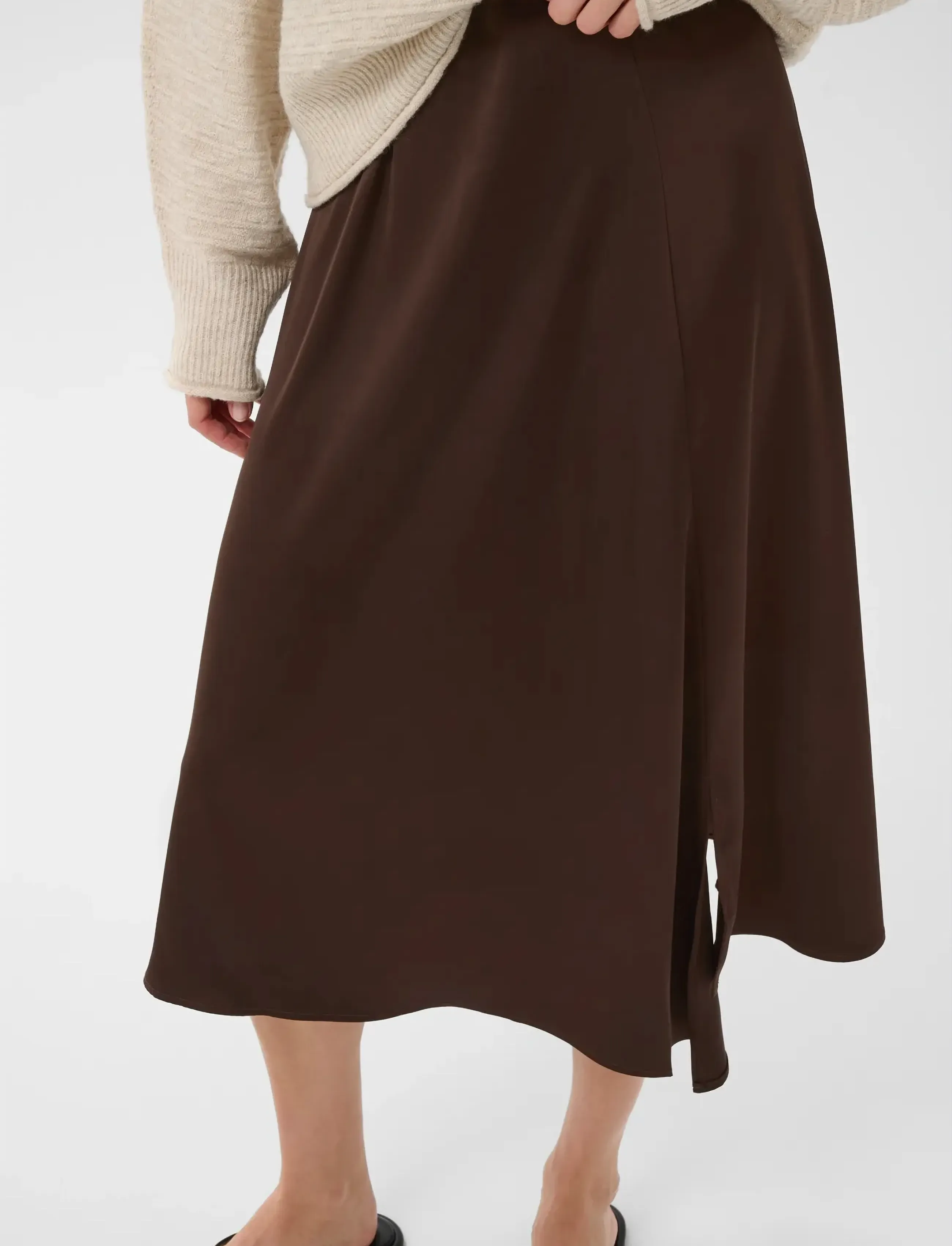 InWear - LAKEIW SKIRT - midi nederdele - coffee bean - 5