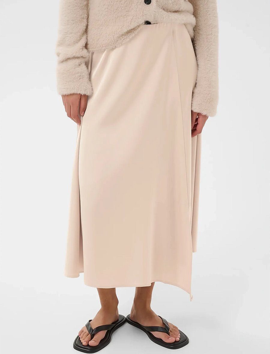 InWear - LAKEIW SKIRT - midi-röcke - haze - 0
