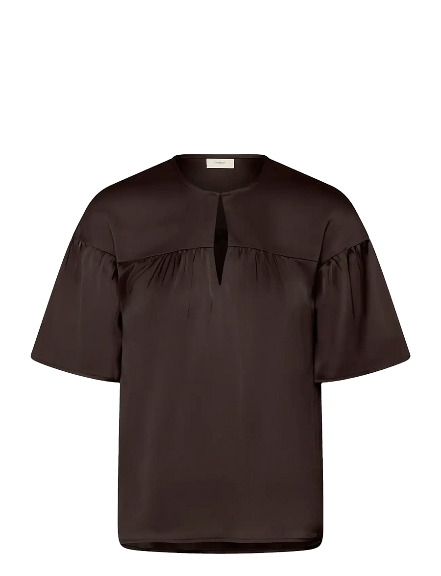 InWear - LAKEIW TOP - kortærmede bluser - coffee bean - 0