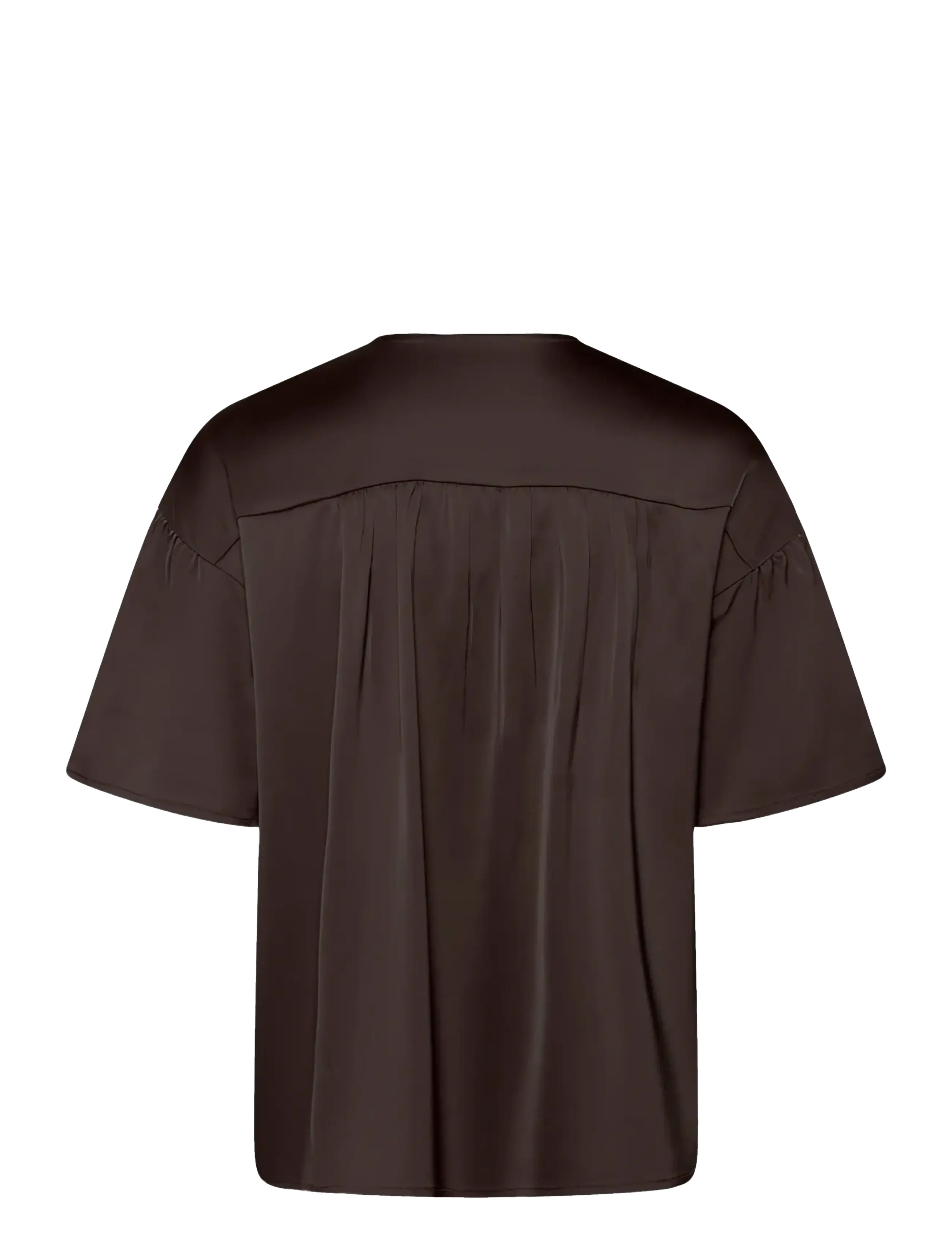 InWear - LAKEIW TOP - short-sleeved blouses - coffee bean - 1