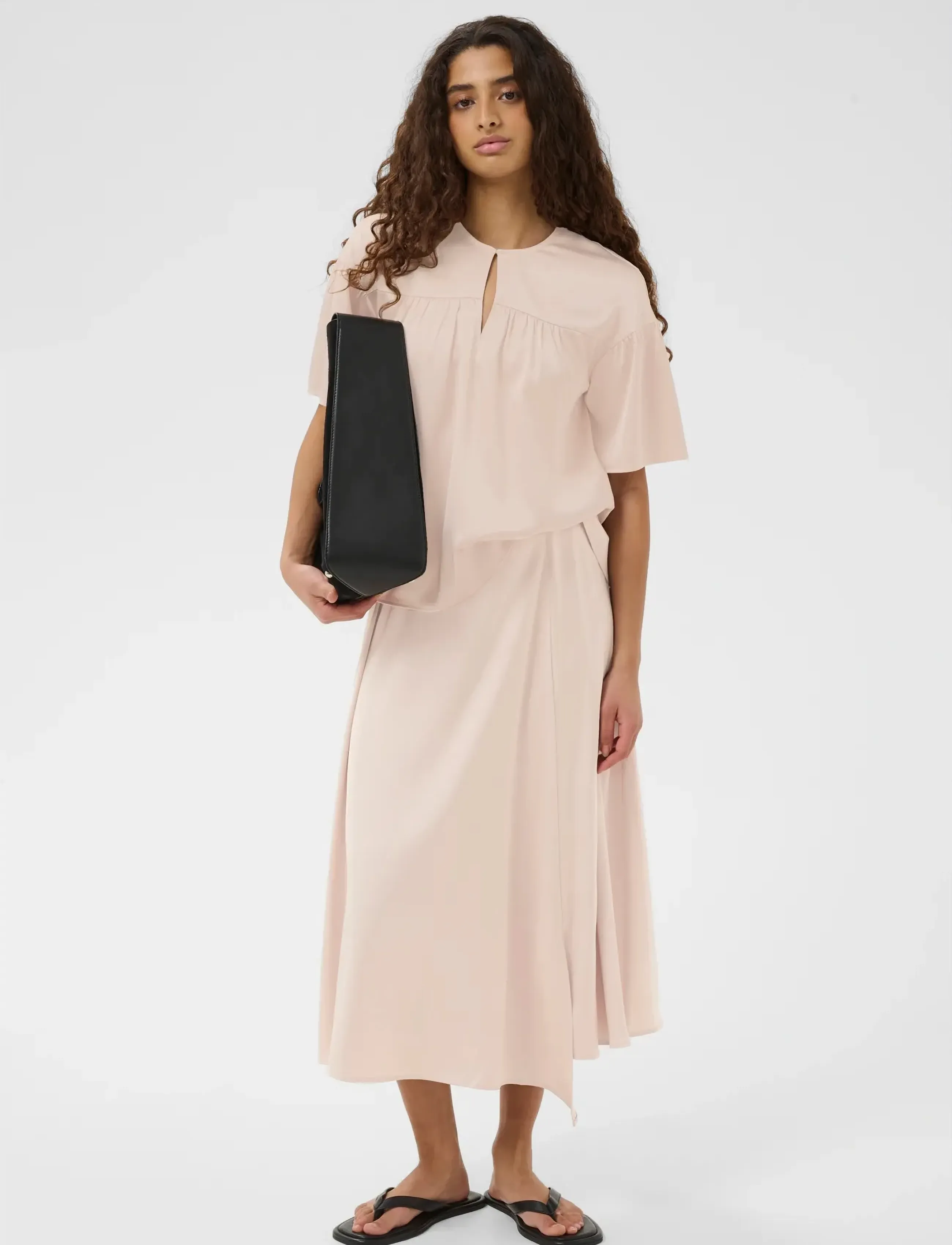 InWear - LAKEIW TOP - kurzämlige blusen - haze - 3