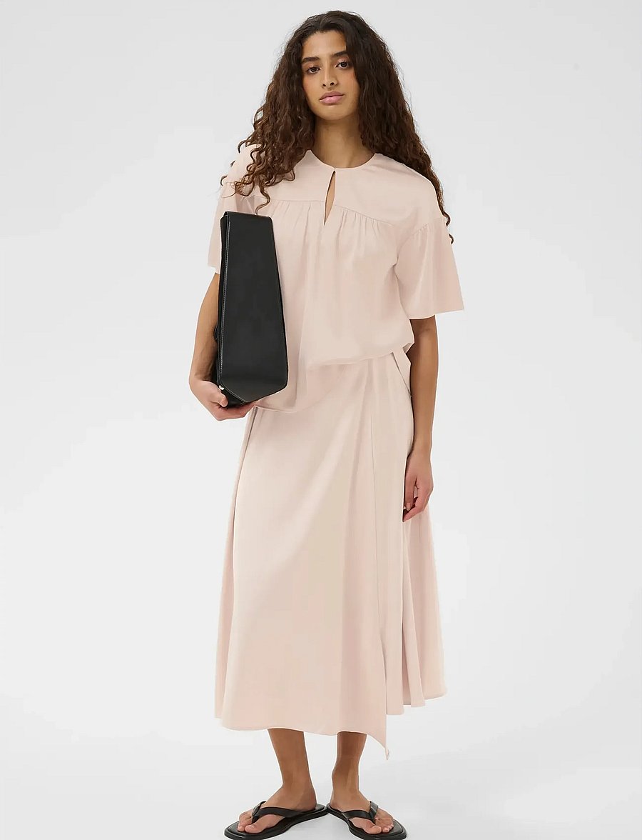 InWear - LAKEIW TOP - kurzärmelige blusen - haze - 3