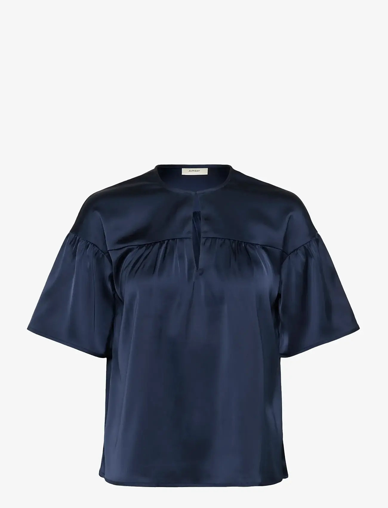 InWear - LAKEIW TOP - kortærmede bluser - midnight magic - 1