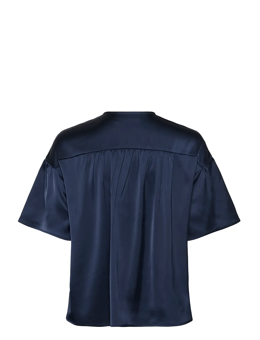 InWear - LAKEIW TOP - short-sleeved blouses - midnight magic - 2