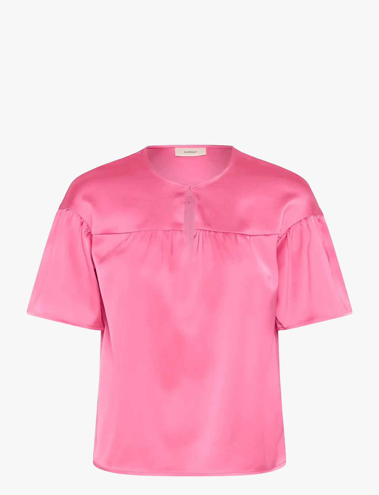 InWear - LAKEIW TOP - lühikeste varrukatega pluusid - pink carnation - 1