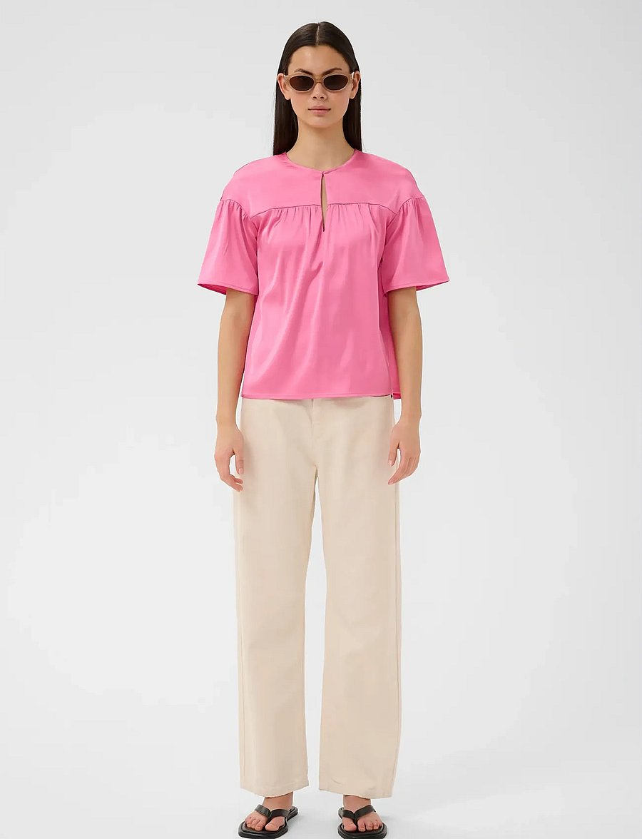 InWear - LAKEIW TOP - kortærmede bluser - pink carnation - 3