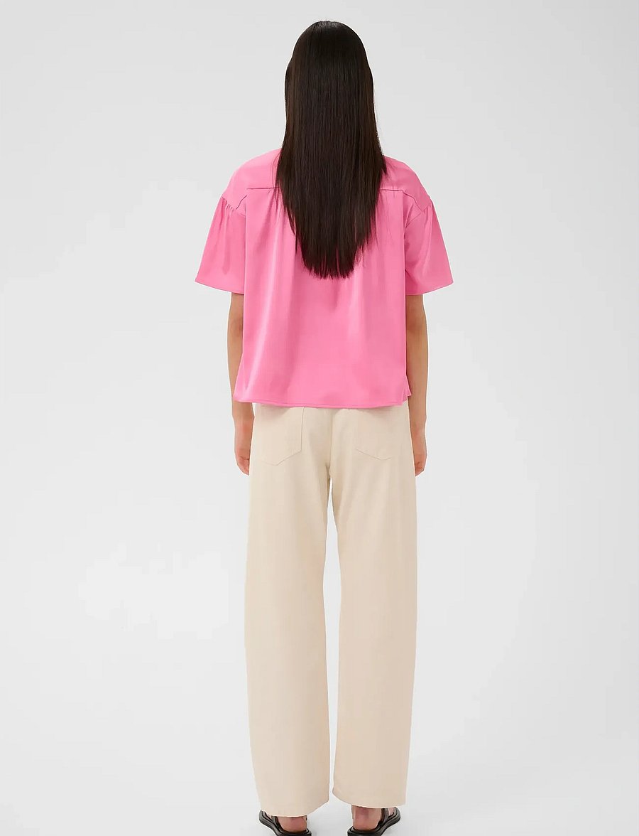 InWear - LAKEIW TOP - kortærmede bluser - pink carnation - 4
