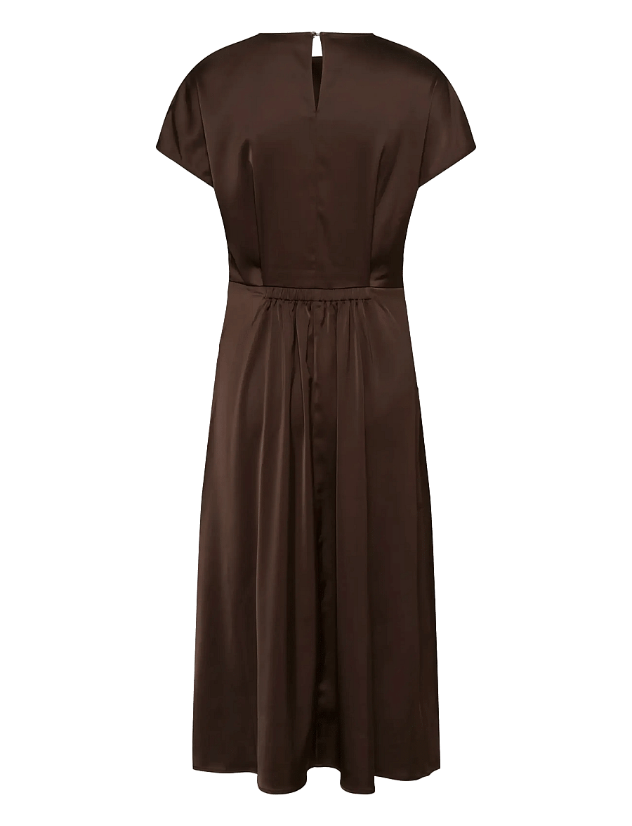 InWear - LAKEIW FEST MIDI DRESS - cocktailkjoler - coffee bean - 2