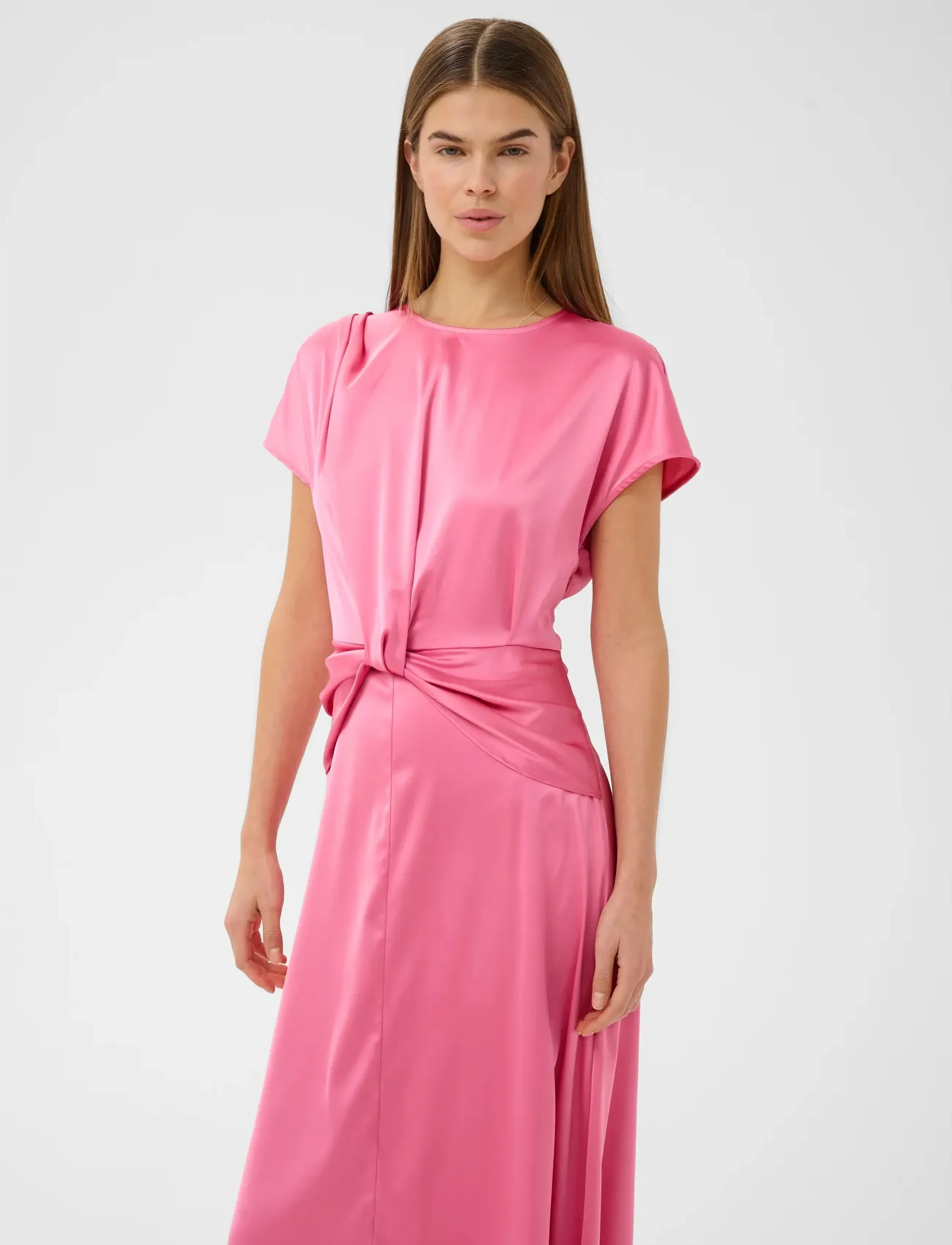 InWear LAKEIW FEST MIDI DRESS - Kleider - PINK CARNATION / pink/rose