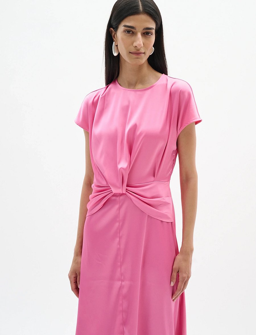 InWear - LAKEIW FEST MIDI DRESS - cocktail dresses - pink carnation - 0